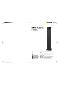 Notice MUSE M1380 DBTW Enceinte audio