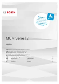 BOSCH MUMS2ER30 - Robot da cucina