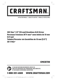 Craftsman CMCD720B - Perforar