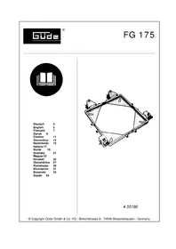 Notice Güde FG 175 Chariot roulant