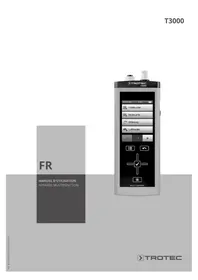 Notice TROTEC T3000 Multimètre