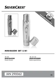 Notice SILVERCREST SBT 1.5 B1 Rasierer