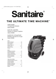 Notice Sanitaire RESTORE SC6085B Extracteur d'eau