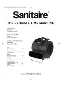 Notice Sanitaire DRY TIME SC6057A Ventilateur