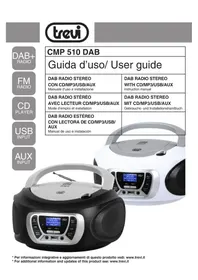 Notice Trevi CMP 510 DAB Lettore/registratore cd