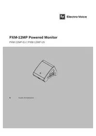 Notice ELECTRO-VOICE PXM12MP Haut-parleur