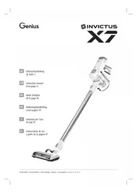 Notice GENIUS INVICTUS X7 Aspirapolvere portatile