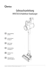 Notice GENIUS INVICTUS X3 Aspirapolvere