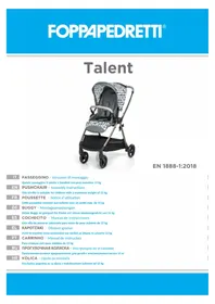 Notice Foppapedretti TALENT Poussette