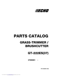 Notice ECHO GT222ES Coupe-herbe
