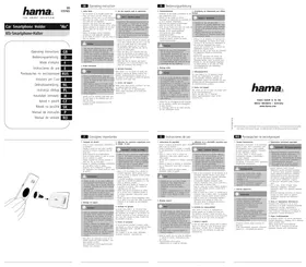 Notice HAMA MAGNETIC ALUMINIUM 00173765 Kit d'encastrement