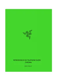Notice RAZER PHONE COOLER CHROMA Refroidisseur de téléphone