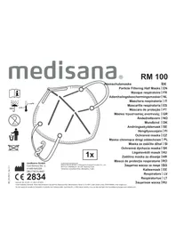 Notice MEDISANA RM 100 Masque de protection respiratoire