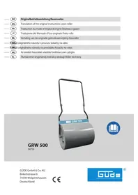 Notice Güde GRW 500 Rouleau à gazon