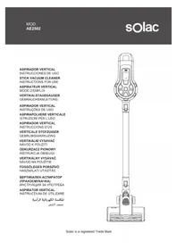 Notice SOLAC BLANK CANVAS AE2502 Aspiradora