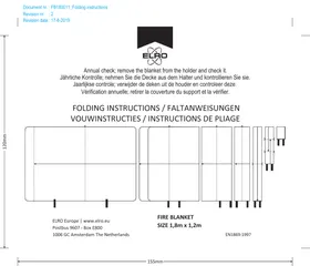 Notice ELRO FB180011 Extincteur