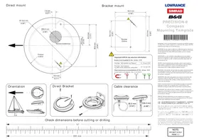 Notice LOWRANCE PRECISION9 Boussole marine