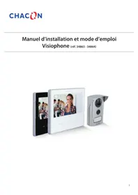 Notice CHACON 34864 Interphone