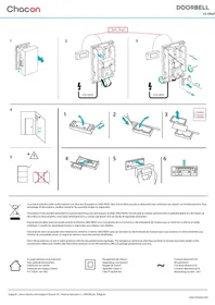 Notice CHACON 84198 Sonnette de portes
