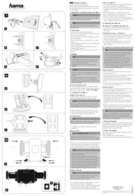 Notice HAMA 00088417 Kit d'encastrement