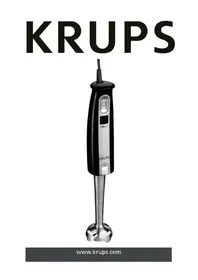 Notice KRUPS GPA140 Stavblender