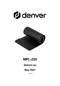 Notice DENVER MPL250 Podkładka pod mysz