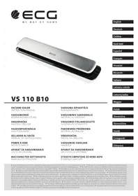 Notice ECG VS 110 B10 Appareils à emballage sous vide