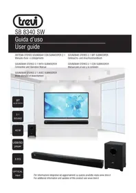 Notice Trevi SB 8340 SW Barre de son