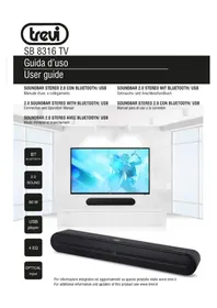 Notice Trevi SB 8316 TV Barre de son