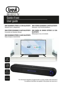 Notice Trevi SB 8312 TV Barre de son