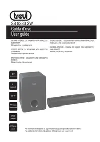 Notice Trevi SB 8380 SW Barre de son