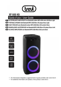 Notice Trevi XF 600 KB Vocero