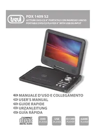 Notice Trevi PDX 1409 S2 Lecteur dvd
