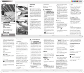 Notice POWERFIX IAN 270684 Agrafeuse électrique