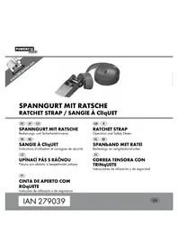 Notice POWERFIX IAN 279039 Sangle de fixation