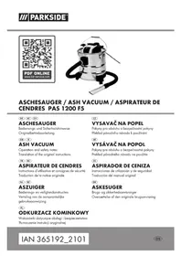 Notice PARKSIDE PAS 1200 F5 Aspirateur
