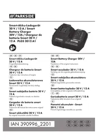 Notice PARKSIDE PLGS 2012 A1 Chargeur de batterie