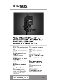 Notice PARKSIDE PKLLP 360 B2 Pointeur laser