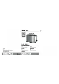 Notice SILVERCREST STE 950 C1 Topinkovač