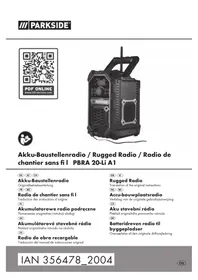 Notice PARKSIDE PAT 12 B2 Visseuse