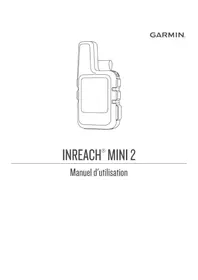 Notice GARMIN INREACH MINI 2 Gps
