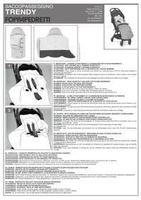 Notice Foppapedretti TRENDY Poussette