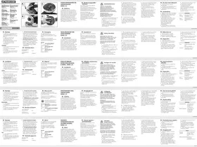 Notice PARKSIDE PSMW 1 A1 Gril électrique