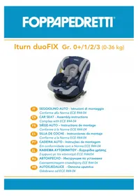 Notice Foppapedretti ITURN DUOFIX Siège de voiture