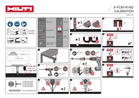 Notice HILTI XFCMR NG Perceuse électrique
