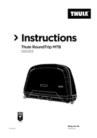 Notice THULE ROUNDTRIP MTB Sac de transport
