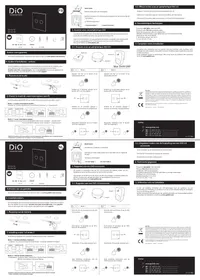 Notice DIO EDSW12 Interrupteur connecté