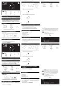 Notice DIO EDSW10 Interrupteur sans fil