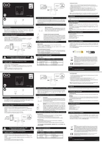 Notice DIO 54553 Module électrique