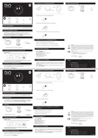 Notice DIO EDRC01 Interrupteur sans fil
